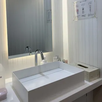 表参道メディカルクリニック 新宿院の医療ダイエットを受けた後のパウダールーム