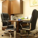 城本クリニック 名古屋院のシミ取りを受ける前の診察室