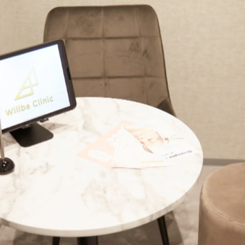 Willbe Clinic 立川院の医療ダイエットを受ける前のカウンセリングルーム