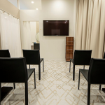 TCB東京中央美容外科 千葉5院のシミ取りを受ける前の待合室