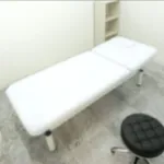 TCB東京中央美容外科 広島2院のシミ取りを受ける施術室