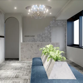 シェリークリニック 福岡院の二重整形を受ける前の受付