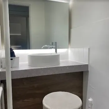 LIGHT CLINIC 新宿院の医療ダイエットを受けた後のパウダールーム