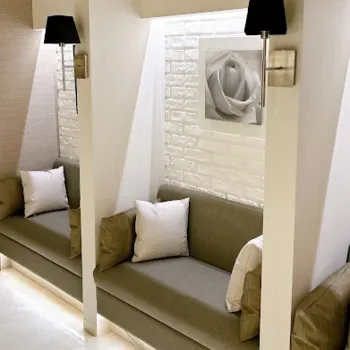 リナートビューティークリニックの医療ダイエットを受ける前の待合室