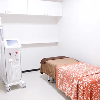 大美会クリニック 梅田院のジェントルマックスプロによる施術を受ける施術室