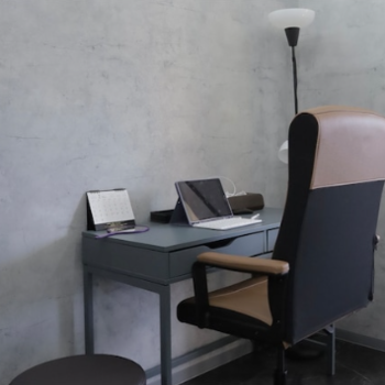 あいちビューティークリニック 愛知2院のほくろ除去を受ける前の診察室