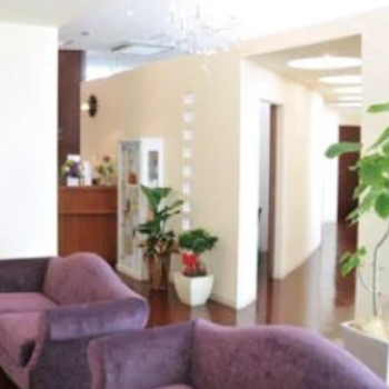 グランクリニックのほくろ除去を受ける前のエントランス