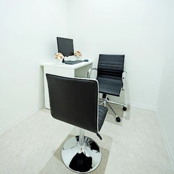 TCB東京中央美容外科 愛知5院のほくろ除去を受ける前の診察室