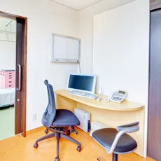 あきたすてらクリニックのほくろ除去を受ける前の診察室