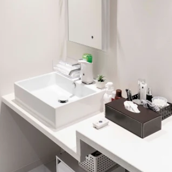 東京美容外科 全国6院のシミ取りを受けた後のパウダールーム