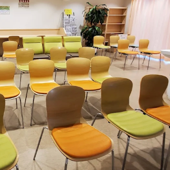 千葉メディカルセンターのほくろ除去を受ける前の待合室