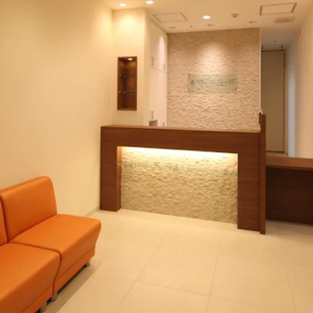 肌と歯のクリニック 東京ベイ幕張のシミ取りを受ける前の受付