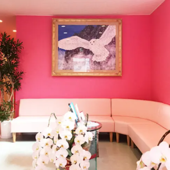 HSクリニックのシミ取りを受ける前の待合室