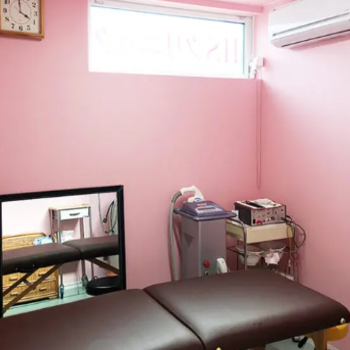 HSクリニックのシミ取りを受ける施術室
