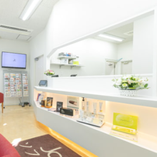 自由が丘クリニックソフィアのシミ取りを受ける前の受付