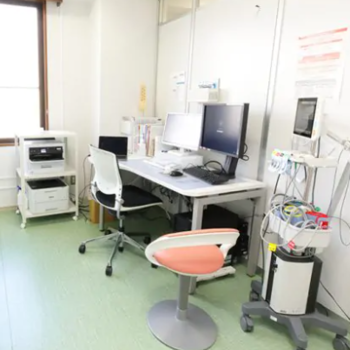 そがセントラルクリニックのシミ取りを受ける前の診察室