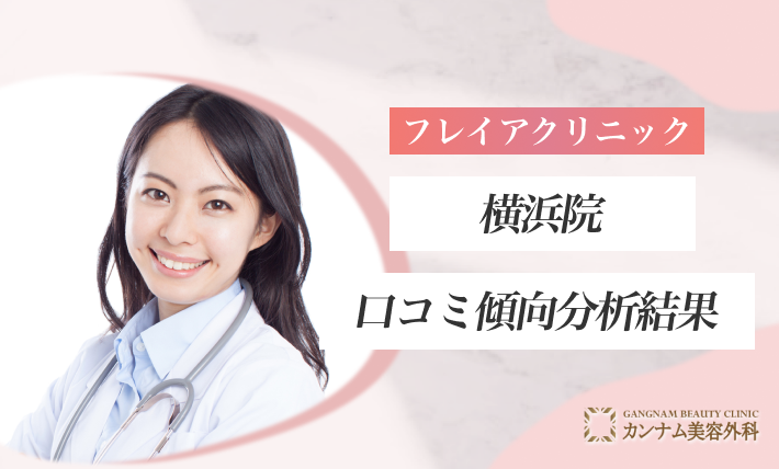 フレイアクリニック横浜院の口コミ傾向分析結果