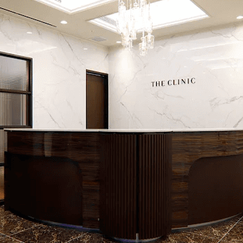 THE CLINIC 福岡院のほくろ除去を受ける前の受付