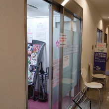 さくら眼科・美容皮膚科の入り口の様子