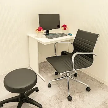 TCB東京中央美容外科 岐阜院のほくろ除去を受ける前のカウンセリングルーム