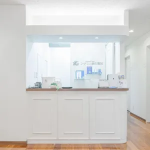 ラグラン銀座医院のほくろ除去を受ける前の受付