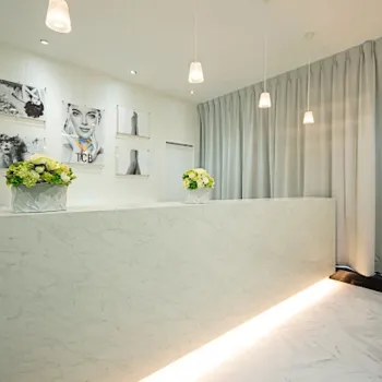 TCB東京中央美容外科 銀座2院のほくろ除去を受ける前の受付