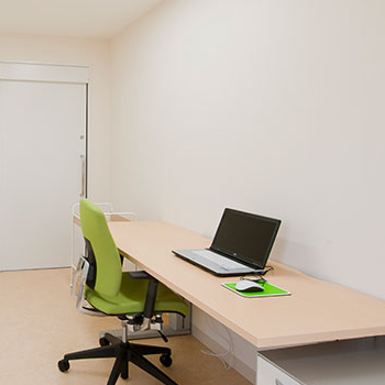 明治皮膚科のほくろ除去を受ける前の診察室