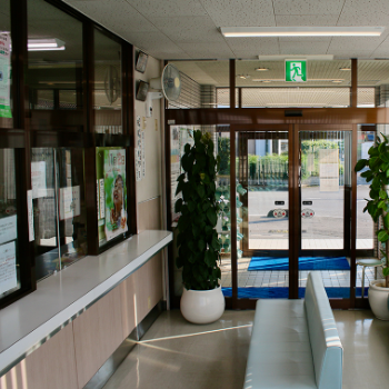 佐々木皮膚科クリニックのほくろ除去を受ける前の受付