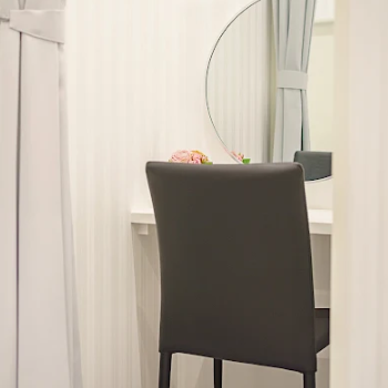 TCB東京中央美容外科 高崎院のほくろ除去を受けた後のパウダールーム