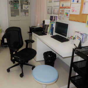 原口クリニックの二重整形を受ける前の診察室