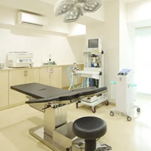 牧野美容クリニックの二重整形を受ける施術室