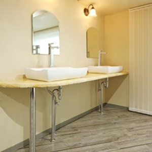 牧野美容クリニックの二重整形を受けた後のパウダールーム