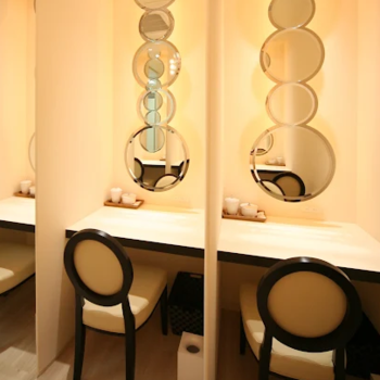 メディアージュクリニック 福岡院のほくろ除去を受けた後のパウダールーム