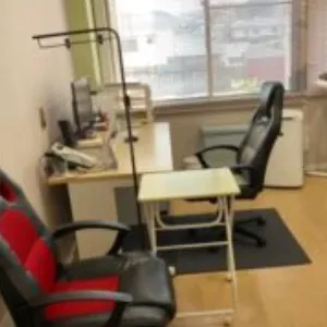 姫路さくらクリニックのほくろ除去を受ける前の診察室