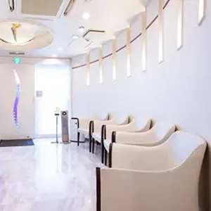 並木Sクリニックの二重整形を受ける前の待合室