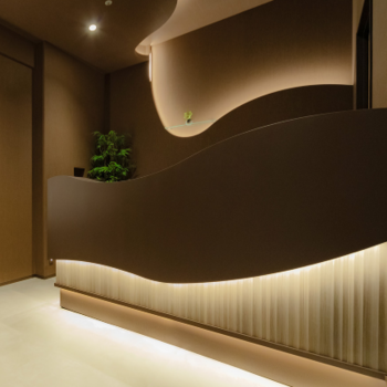 綺翠 kisui Clinicの二重整形を受ける前の受付