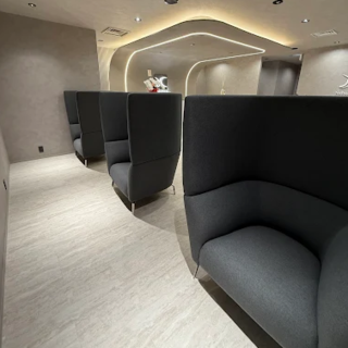 札幌美容外科ネビュラクリニックの二重整形を受ける前の待合室