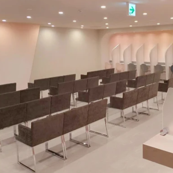 品川スキンクリニック 札幌院の二重整形を受ける前の待合室