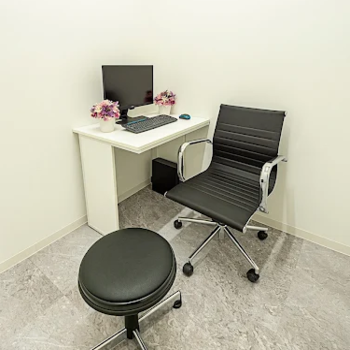 TCB東京中央美容外科 北海道3院の二重整形を受ける前の診察室