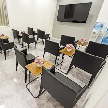 TCB東京中央美容外科 北海道3院の二重整形を受ける前の待合室