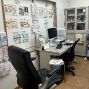 古河いけがき皮膚科のほくろ除去を受ける前の診察室