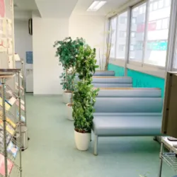 アロマ美容外科クリニックの二重整形を受ける前の待合室