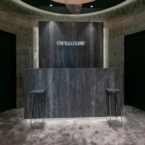 CECILIA CLINICの二重整形を受ける前の受付