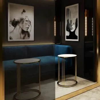 横浜TAクリニックの二重整形を受ける前の待合室