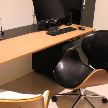 横浜TAクリニックの二重整形を受ける前の診察室