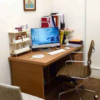 ラコスタ辻堂スキンクリニックのほくろ除去を受ける前の診察室