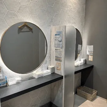 美容皮膚科エルムクリニック 熊本院のほくろ除去を受けた後のパウダールーム