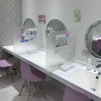 ルラ美容クリニック 町田院のほくろ除去を受けた後のパウダールーム