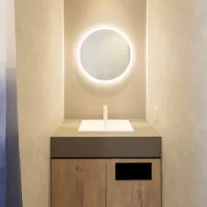 PRISM Beauty Clinicのほくろ除去を受けた後のパウダールーム