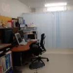 ただお整形外科・内科のほくろ除去を受ける前の診察室